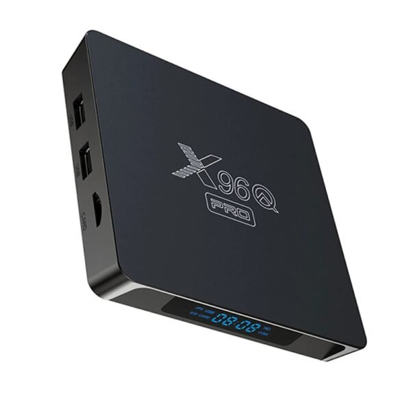 X96q Pro Smart Tv Box 4GB RAM 64GB ROM Allwinner H313 Quad Core Support 4K