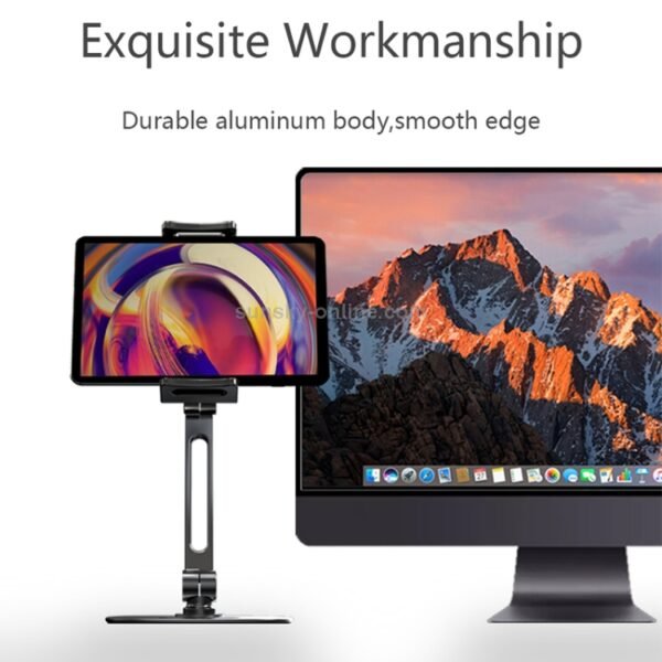 WIWU ZM302 Metal Desktop Stand for IPad 12.9 inch Tablet Adjustable Angle Stable Stand Holder