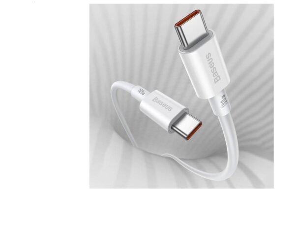 Baseus Dynamic Series Fast Charging Data Cable Type-C to Type-C 100W 2m White