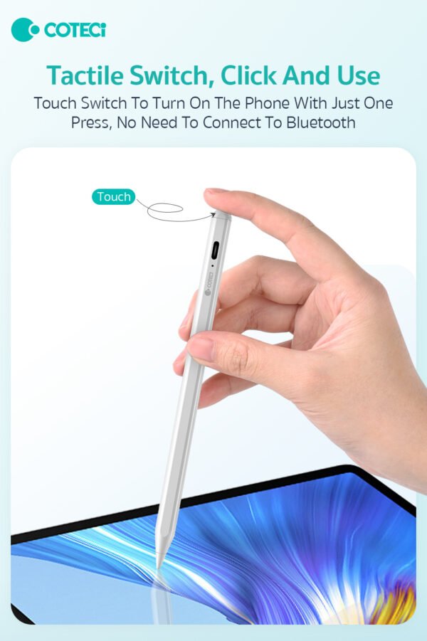 COTECi P6 stylus for iPad, Apple pencil Magnetic