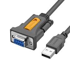 UGREEN 20201 USB TO DB9 RS-232 Female Adapter Cable 1.5M