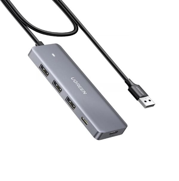 UGREEN 15920 USB Hub 4 Ports USB to USB C & 3 USB A Adapter (0.6 Meter)