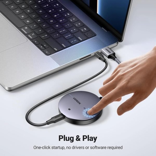 Ugreen 90909A 50M 4K@30Hz Wireless HDMI Transmitter and Receiver