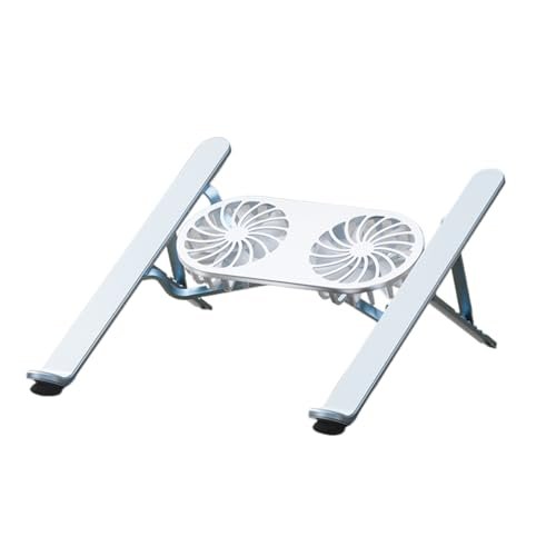 Ergonomic Laptop Holder with Multi Angles Adjustment, Aluminum Cooling Bracket
