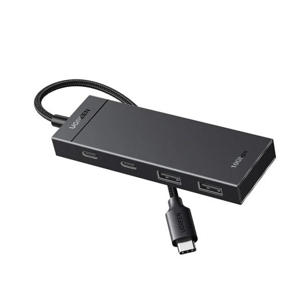 UGREEN 35583 10Gbps 4-in-1 USB 3.2 Adapter Gen 2 with 2 USB-C 3.2 and 2 USB-A 3.2