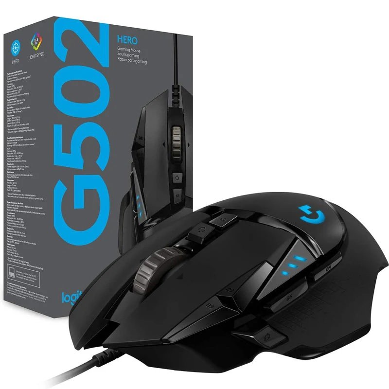 Logitech G502 HERO High Performance Gaming Mouse