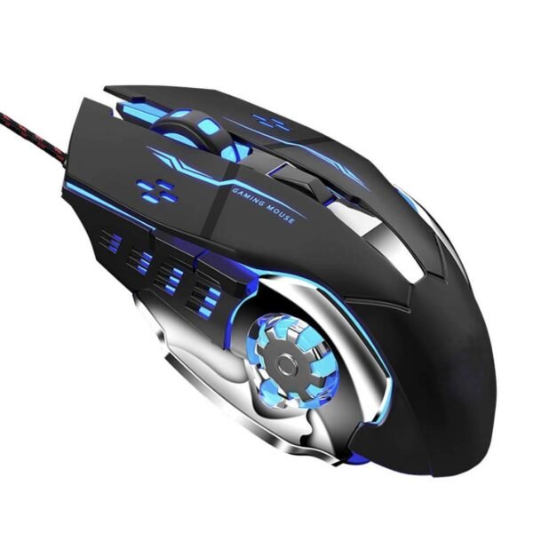 Microkingdom G501 Gaming Mouse Wired USB 2.0 RGB Mouse with 3200 DPI