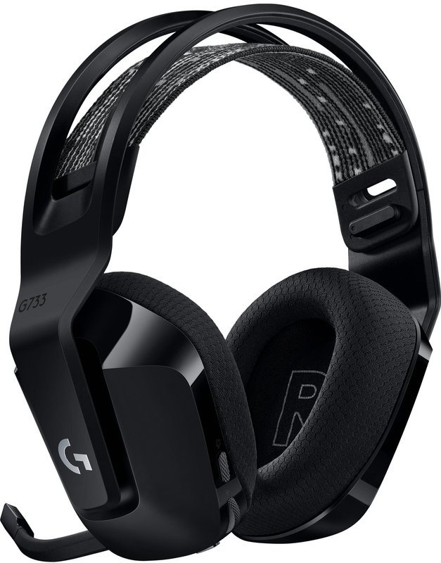 Logitech 981-000867 G733 Lightspeed Wireless RGB Gaming Headset – Black