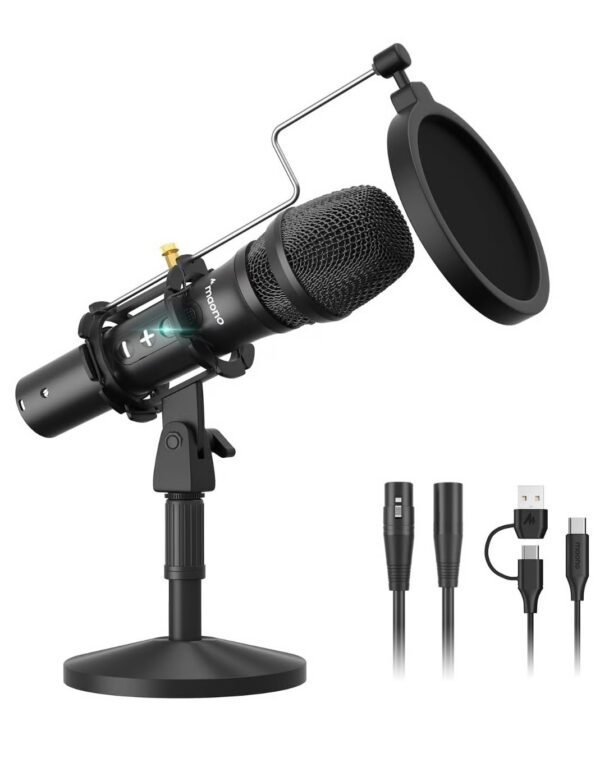 MAONO MICROPHONE HD300 SERIES CARDIOID DYNAMIC USB/XLR