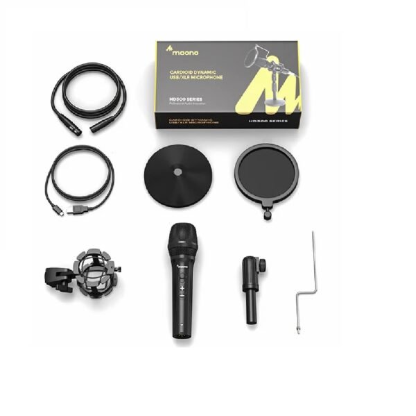 MAONO MICROPHONE HD300 SERIES CARDIOID DYNAMIC USB/XLR