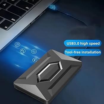 Vtech HDD/SDD Enclosure Usb-C 3.1, Usb 3.0 For 2.5 Sata