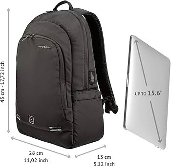Tucano BKFOR Backpack Forte for laptop 15.6″ and MacBook Pro 16″ Black