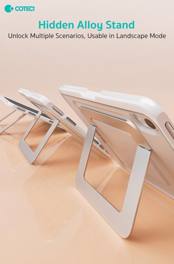 Coteci Protective Ipad Case with Angle Stand Black