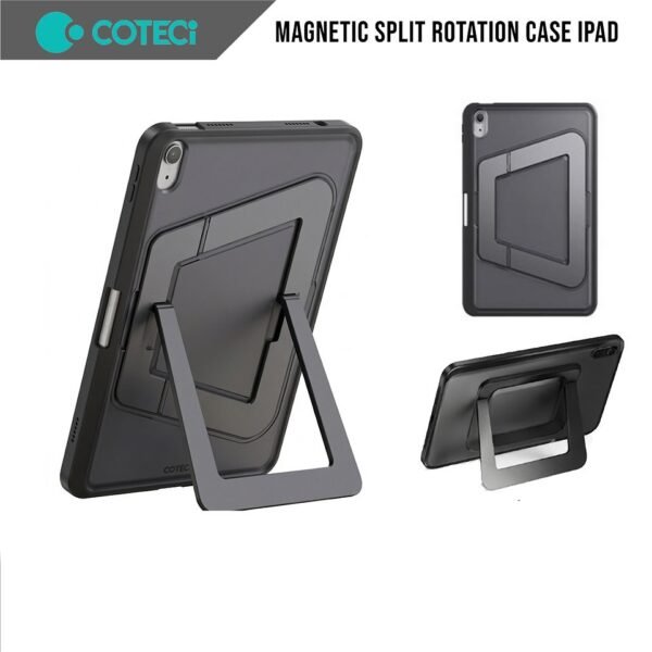 Coteci Protective Ipad Case with Angle Stand Black
