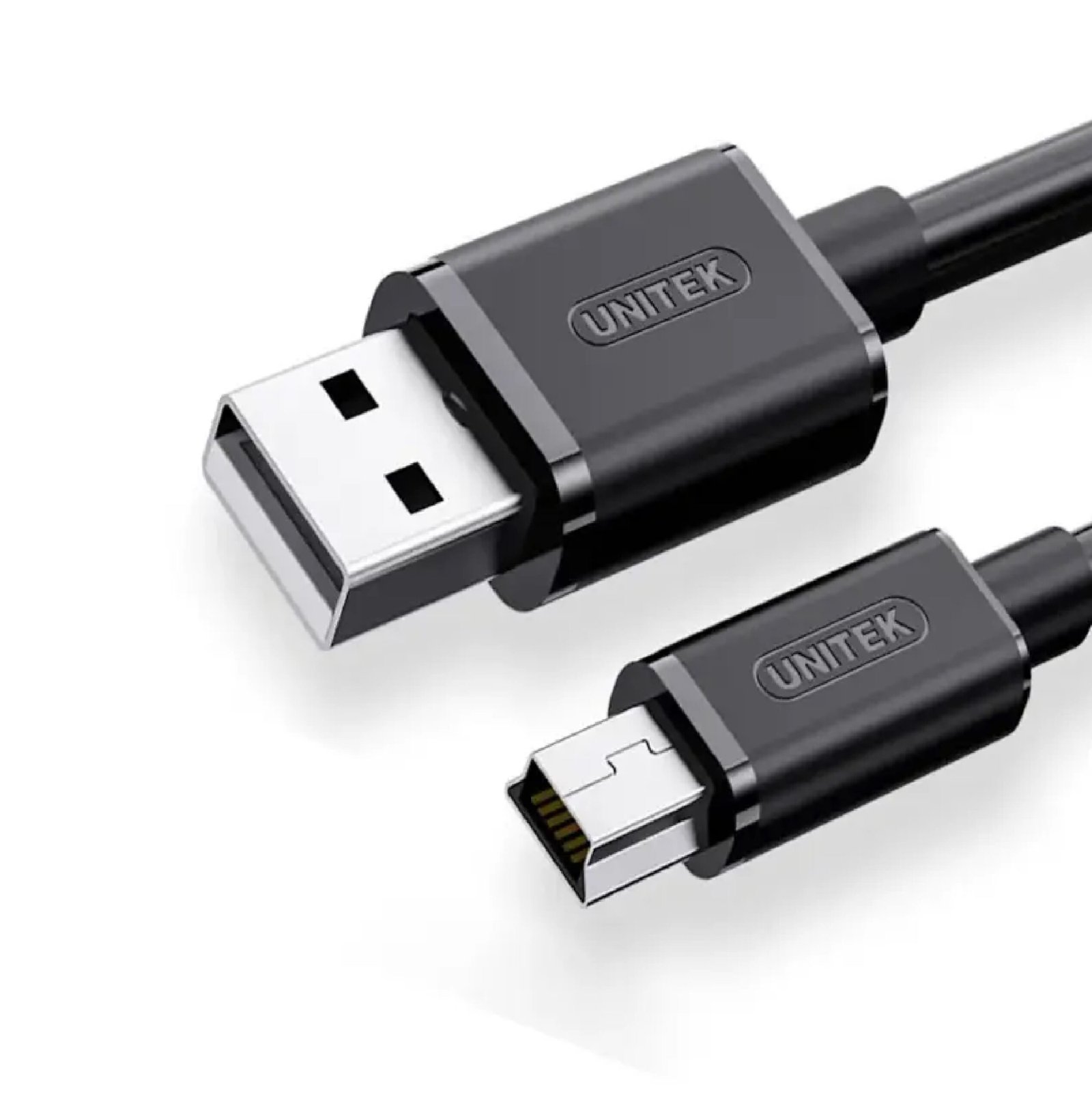 UNITEK USB 2.0 Male To Mini 5 Pin Data Cable Y-C432EBK 1.5M