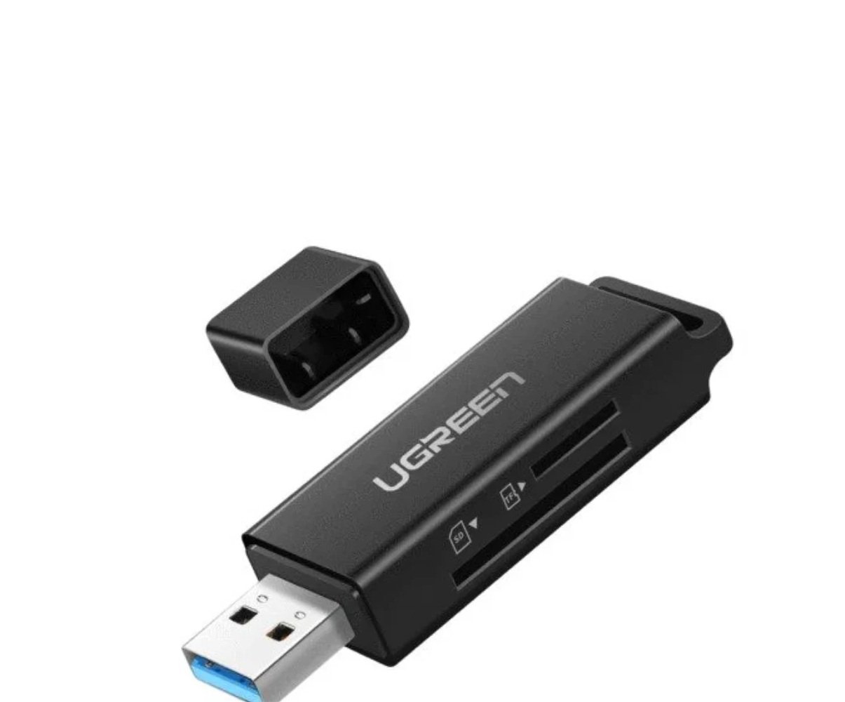 Ugreen 40752 SD Card Reader USB 3.0 Dual Slot 5Gbps