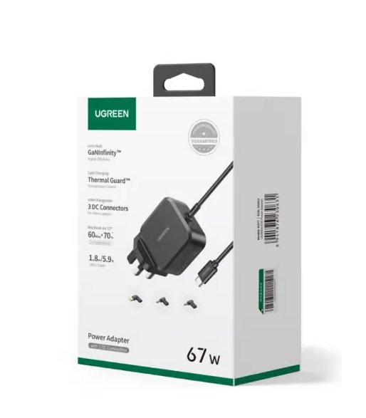 UGreen 35063 67W Power Adapter Uk Plug