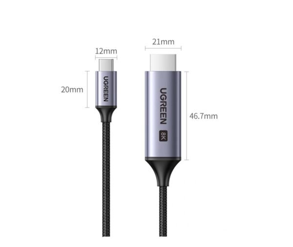 Ugreen 90451 USB C To HDMI 8K HDR Cable 1.5m