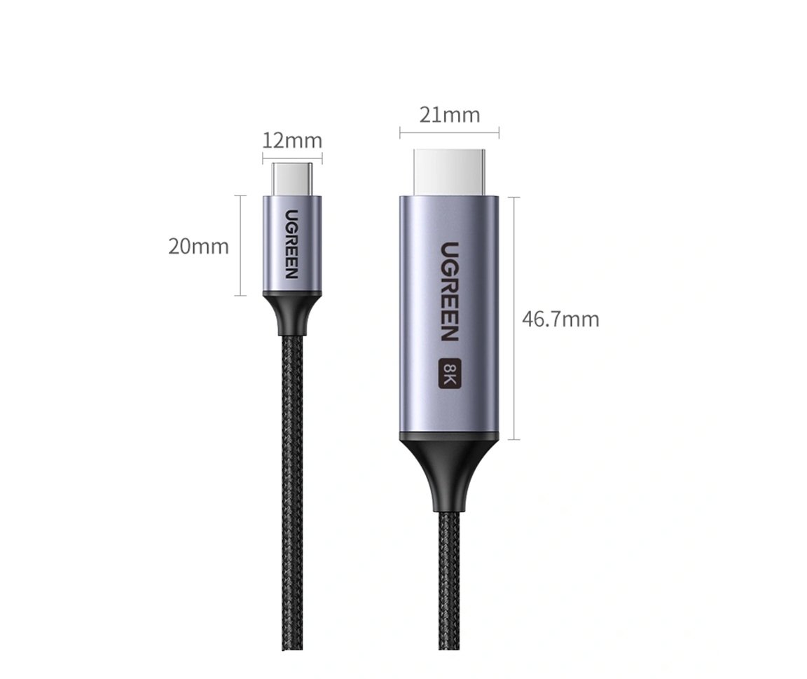 Ugreen 90451 USB C To HDMI 8K HDR Cable 1.5m