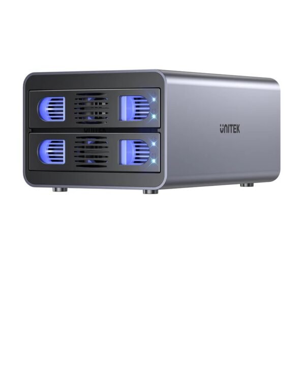 UNITEK 2 Bay RAID External Hard Drive Enclosure S1308B01