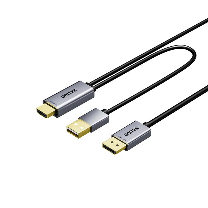 UNITEK Cable HDMI to DisplayPort 4K  1.8M V1714AGY01