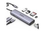 UGREEN 90568 7-in-1 USB C Hub 4K HDMI Multiport Adapter with 1Gbps Ethernet, 100W PD, 2 USB 3.0, SD/TF Card Reader