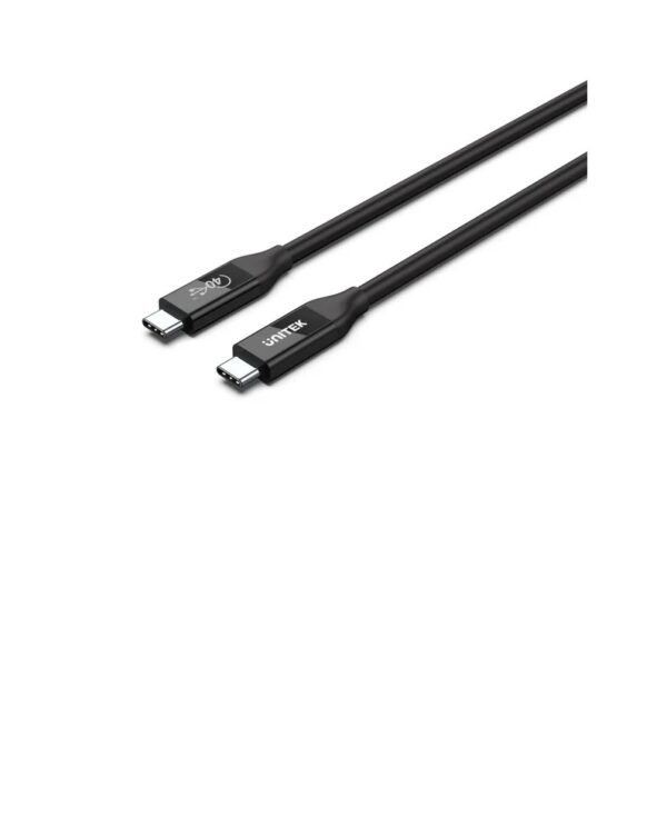 Unitek USB 4  100W PD Fast Charging Cable with 8K@60Hz and 40Gbps C14100BK (USB-IF Certified) 0.8m