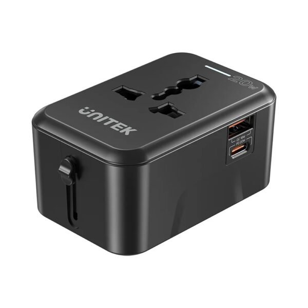 UNITEK Universal Travel Adapter 20W  P1120ABK01