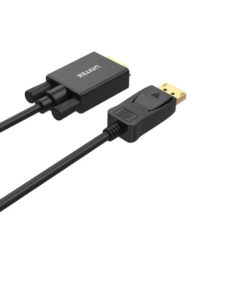 UNITEK Cable  DisplayPort to VGA 1.8m Y-5118F