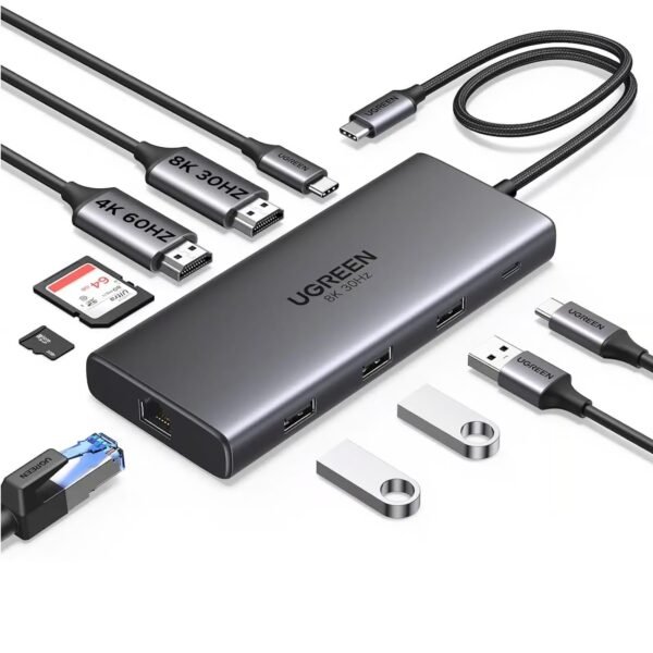 UGREEN 15534 Revodok Pro 210 10 in 1 USB C Hub