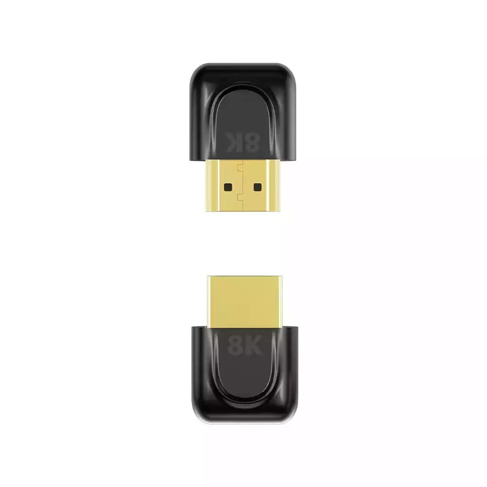 UNITEK HDMI 8K 90° AND 270° DIGREE RIGHT ANGLE ADAPTERS A1046ABK03