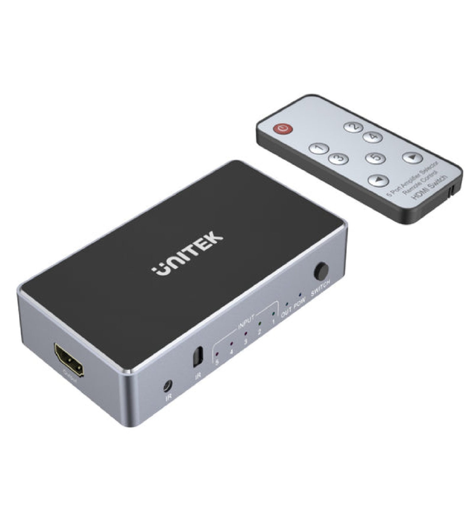 UNITEK V1110A 4K HDMI SWITCH 5 IN 1 OUT