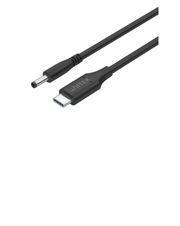 Unitek USB C to DC Charging 65W  Cable DC Jack 4.5 x 3.0 mm for Dell Laptops C14117BK  1.8M