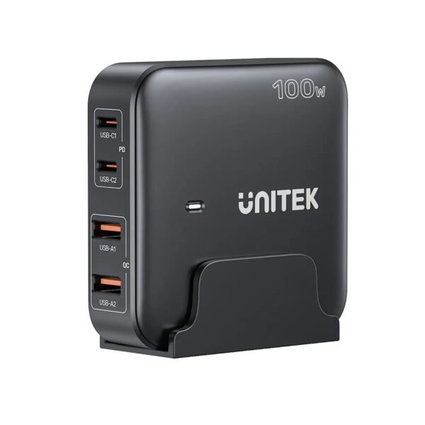 UNITEK 100W Desktop GaN Charging Station 4Port  P1229ABK01