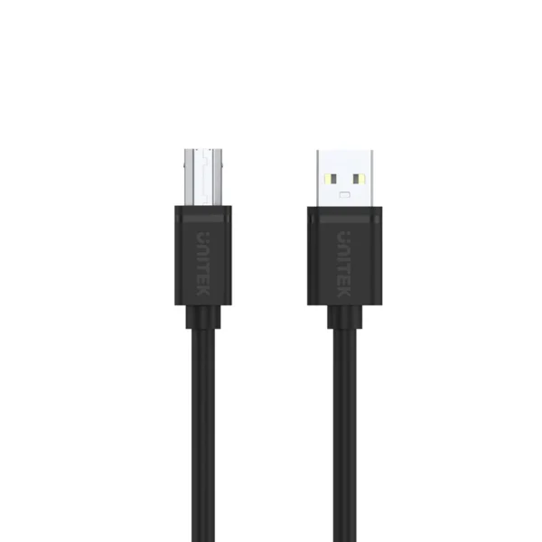 UNITEK  USB2.0 MALE TO USB-B M CABLE 1M Y-C430GBK