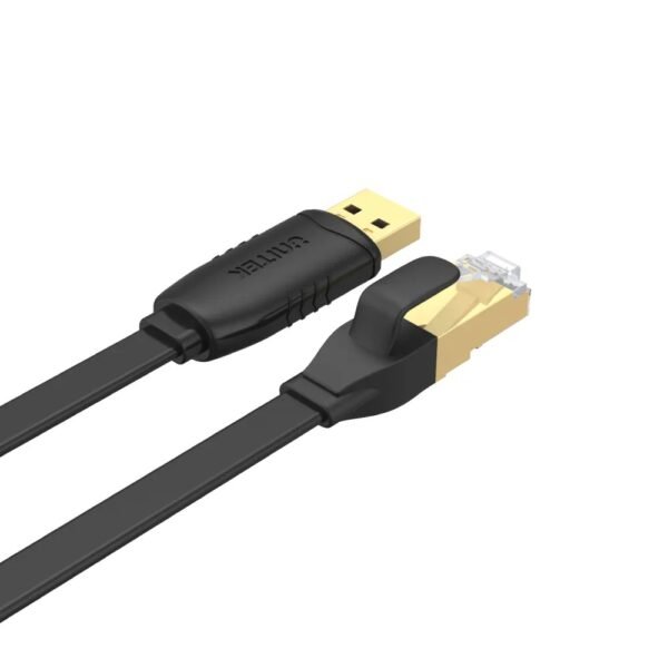 UNITEK  USB 2.0 to RJ45 Consoler Flat Cable  Y-SP02001B 1.8M