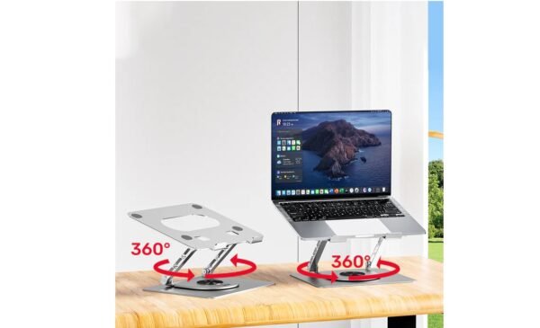 UNITEK  ADJUSTABLE LAPTOP STAND WITH 360° ROTATING BASE OT180SL01
