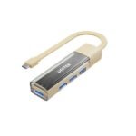 UNITEK 4-PORT USB-A BI-DIRECTIONAL HUB WITH DETACHABLE CABLE  H1319ACL01