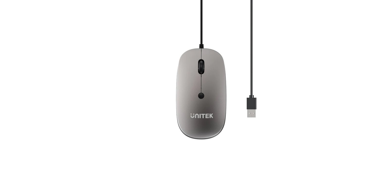 UNITEK  SLIMTRACK WIRED OPTICAL MOUSE T060BGY01