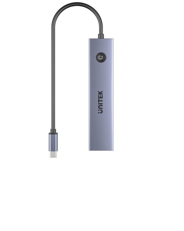UNITEK Usb-C Hub S7 PRO 7-IN-1 With Screen ON/OFF BUTTON H1124AGY01
