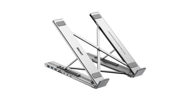 UNITEK  FOLDABLE LAPTOP STAND WITH 7-IN-1 DOCKING STATON D1137AGY01