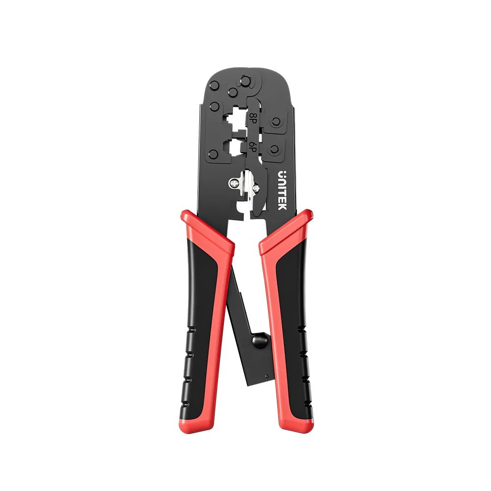 UNITEK 4P/6P/8P Multi-Function Ratchet Network Cable Crimping Tool OT136ARDO1