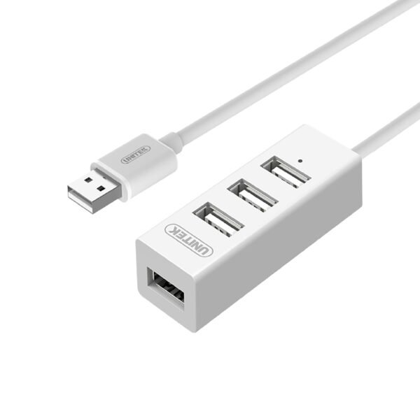 UNITEK USB 2.0 Hub White 4Ports Y-2146