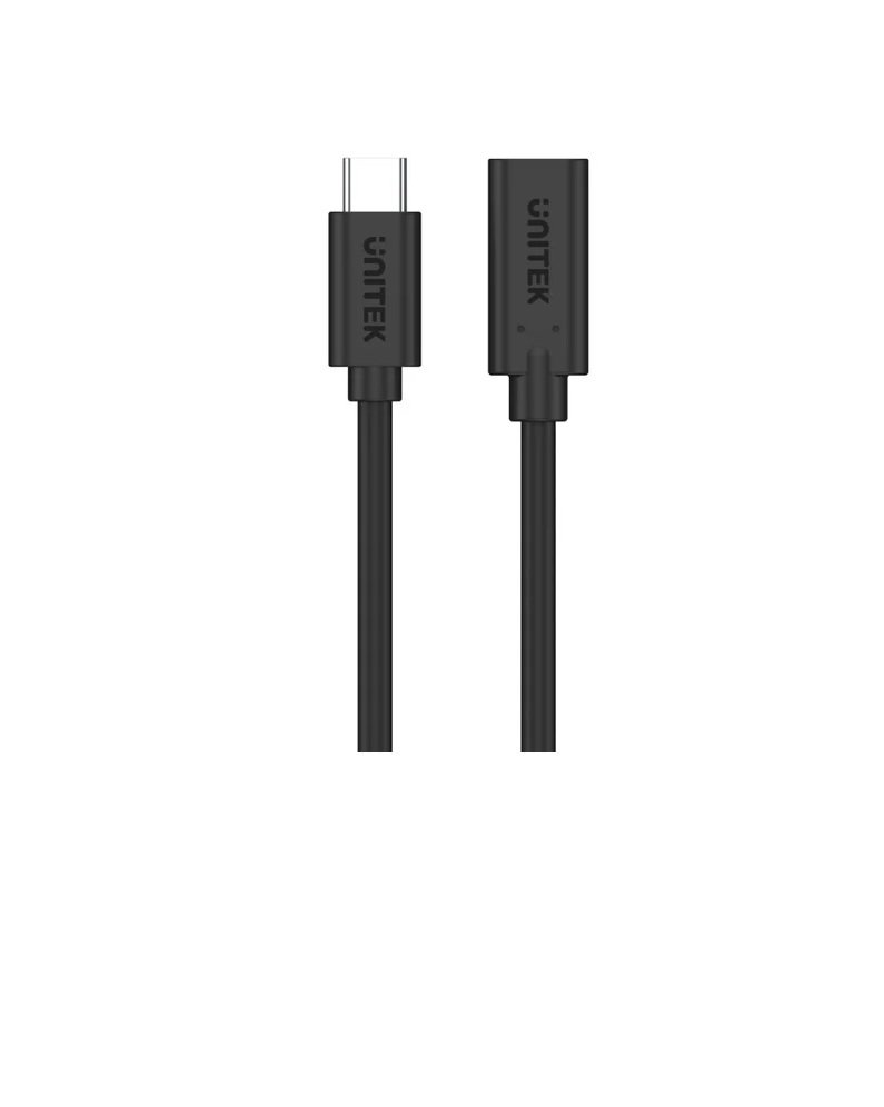 UNITEK C14086BK  Cable Full-Featured USB-C Extension with 4K@60Hz, 100W Power Delivery and 10Gbps Data (USB 3.2 Gen2) 1.5m