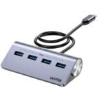 UNITEK 4 in 1 USB C Hub 4Ports H1337BGY01