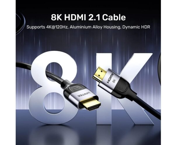 UNITEK HDMI 2.1 Gaming  Cable 8K@60Hz (C11086GY01) (2M-3M-5M)