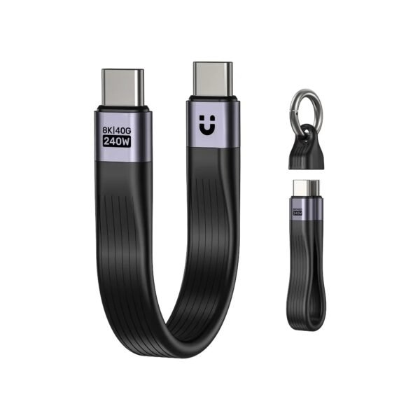 UNITEK USB4 Full-Featured Keychain Cable with 240W PD C14179ABK01 13M