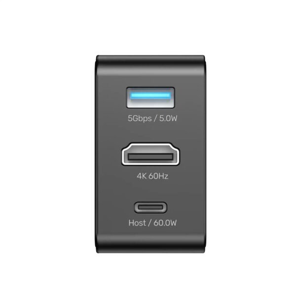 UNITEK GaN Charger Hub Travel Tri Pro 65W 3-in-1  P1242ABK01
