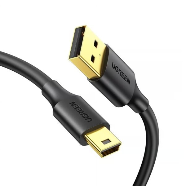 UGREEN 30472 USB 2.0 Male to Mini 5-Pin Male Cable 2M
