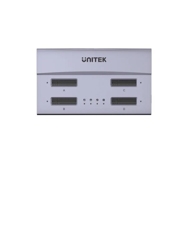 UNITEK USB4 4-Bay M.2 SSD Docking Station S1243BGY01-EU